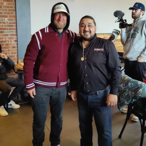 Dave portnoy missed the mark at romeo’s pizzeria in freehold - photo licensed by shore news network.