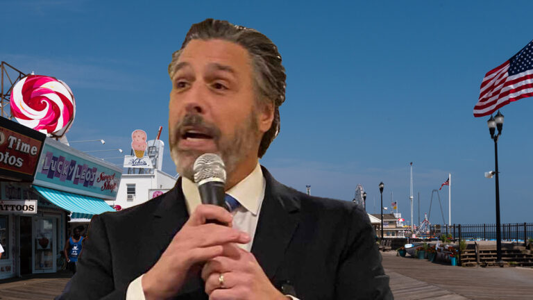 Worst boardwalk maga rally ever: spadea draws tiny crowd at seaside campaign stop - photo licensed by shore news network.