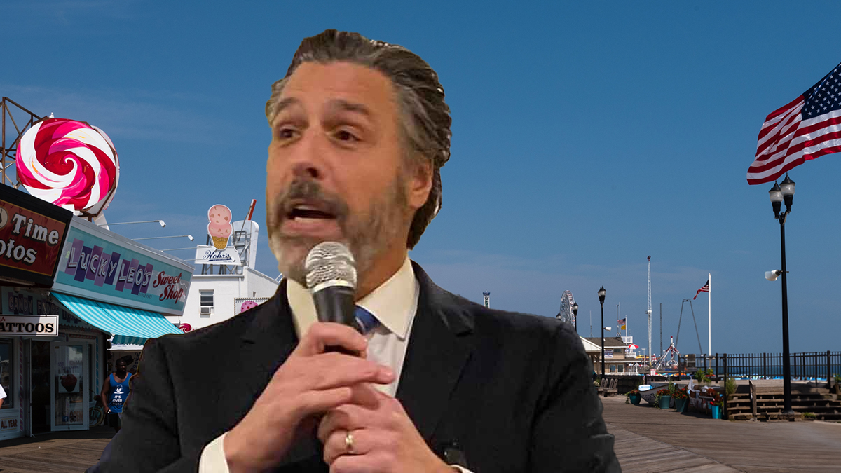 Worst boardwalk MAGA rally ever: Spadea draws tiny crowd at Seaside campaign stop