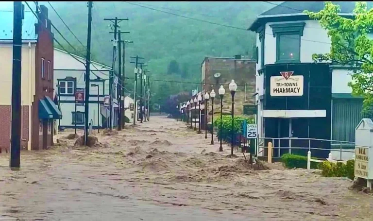 Flash flooding forces evacuations in maryland as dam levels rise - photo licensed by shore news network.