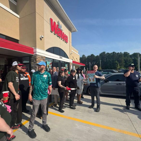 Jackson's new wawa opens with giveaways, coffee and heroes hoagie competition - photo licensed by shore news network.