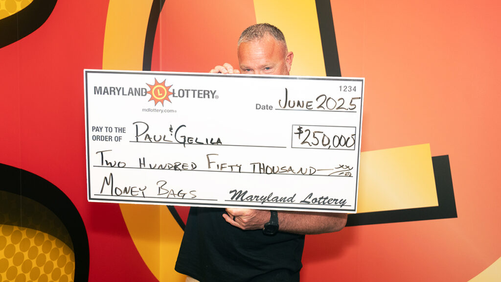 Baltimore trucker scores $250K scratch-off jackpot while grocery shopping