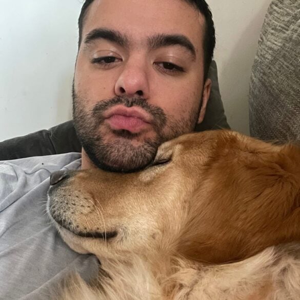 Deployed sailor comes home to find dog given away and pleads for his return - photo licensed by shore news network.