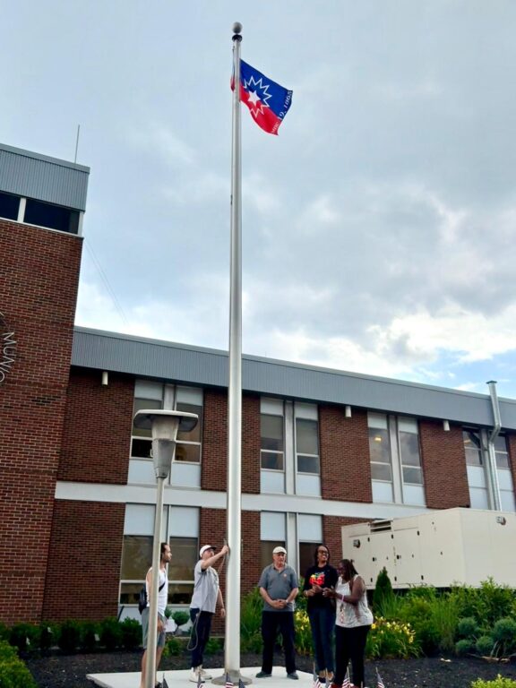 Bayonne replaces American flag with Juneteenth flag at City Hall