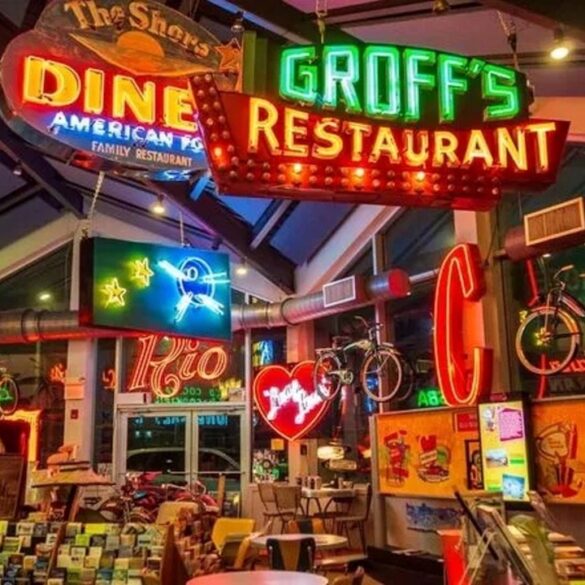 Wildwoods doo wop neon night tours every tuesday and thursday this summer - photo licensed by shore news network.