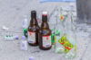 Empty alcohol containers - file photo