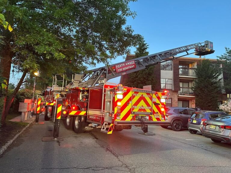 Fire damages multiple apartments in perth amboy building, no injuries reported - photo licensed by shore news network.
