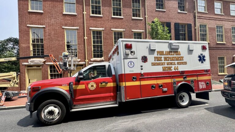 Grandmother jumps out window with baby as pregnant mom and two children die in philadelphia house fire - photo licensed by shore news network.