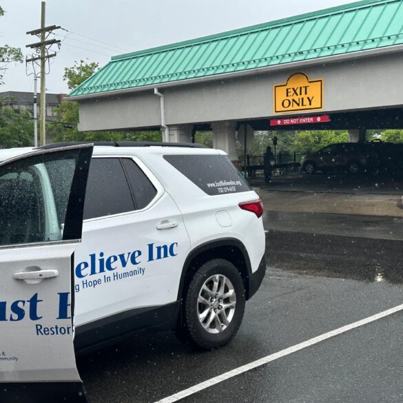 Overdose reported at growing homeless encampment in toms river parking garage - photo licensed by shore news network.