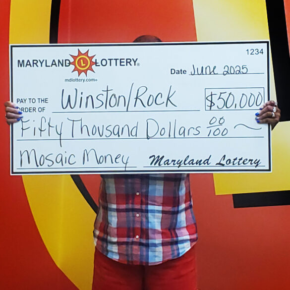 Maryland woman wins $50,000 top prize on lottery scratch-off ticket - photo licensed by shore news network.