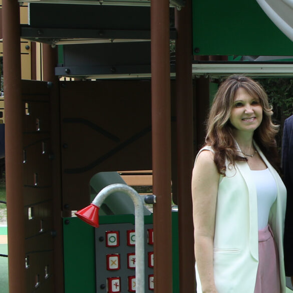 New all-inclusive playground opens at eno’s pond county park in forked river - photo licensed by shore news network.