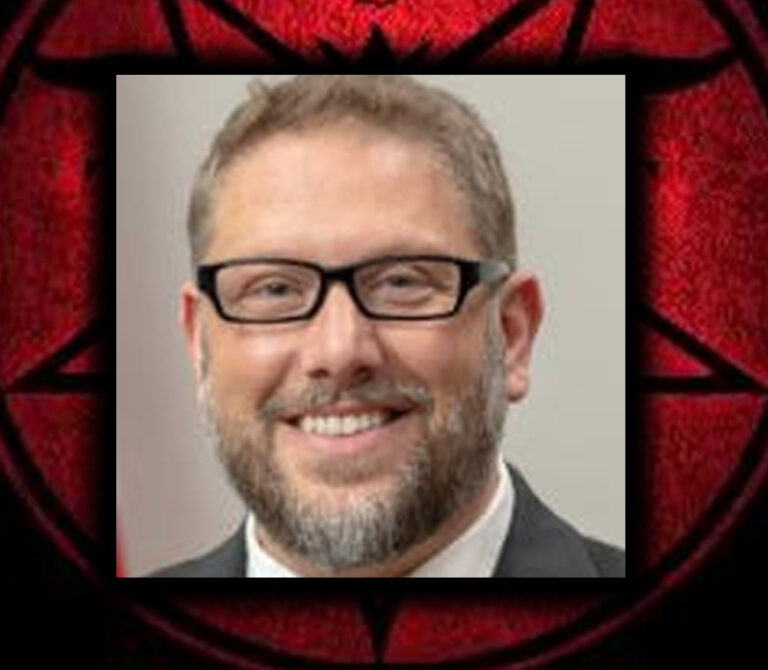 Plumsted town hall blasphemized with satanic ritual services, one year later - photo licensed by shore news network.