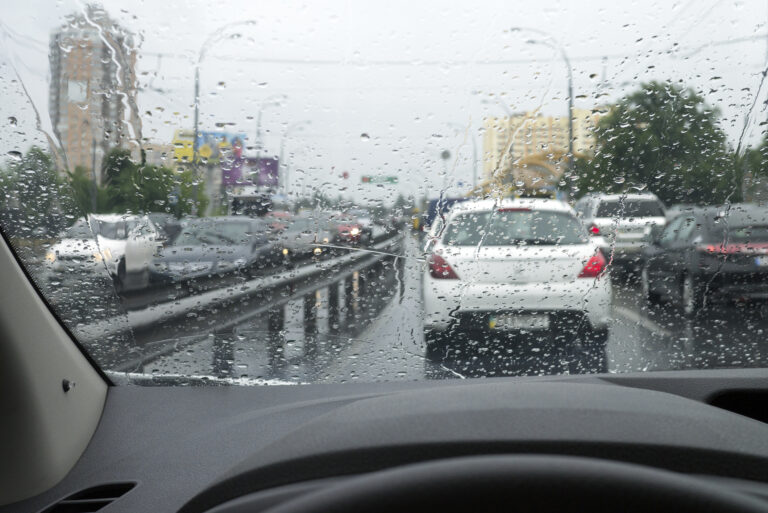 Monday morning commute: wet roads, rain, and delays kick off new jersey work week - photo licensed by shore news network.