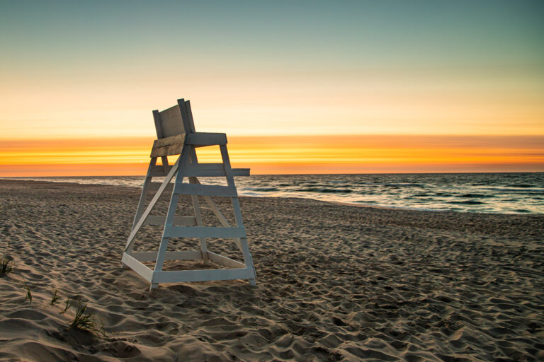Two swimmers rescued from dangerous surf in south seaside park - photo licensed by shore news network.