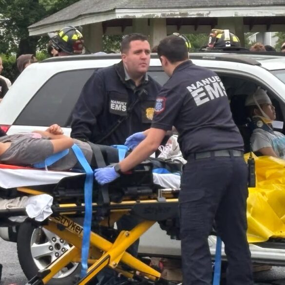 Crash demo shows teens reality of bad choices behind the wheel - photo licensed by shore news network.