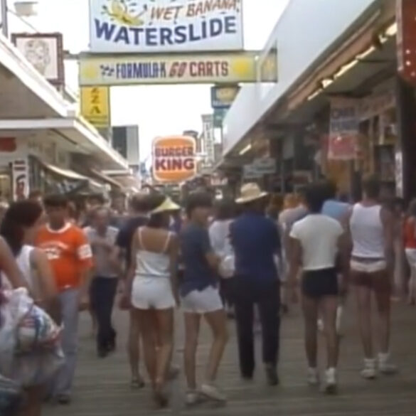 1985 footage shows a rare glimpse of seaside heights before the mtv era and boardwalk mayhem - photo licensed by shore news network.