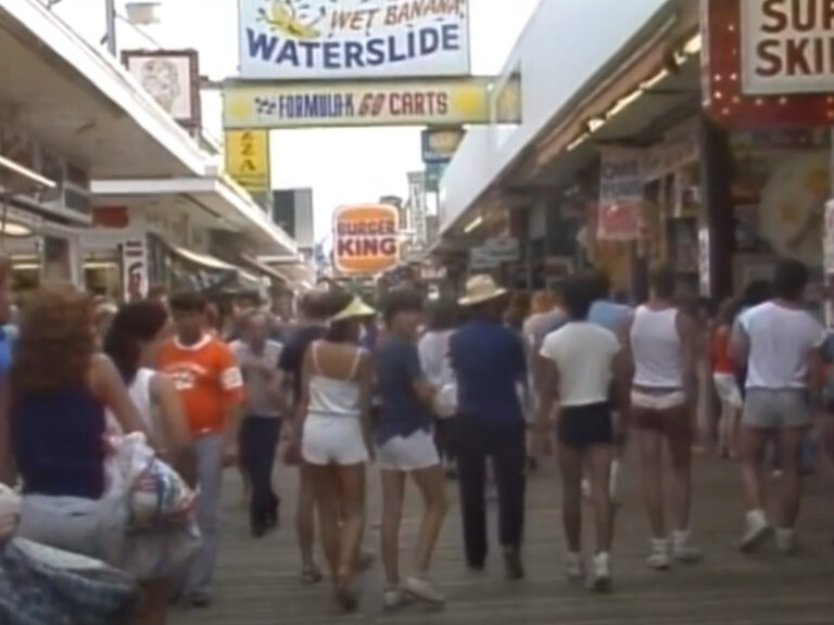 1985 footage shows a rare glimpse of seaside heights before the mtv era and boardwalk mayhem - photo licensed by shore news network.