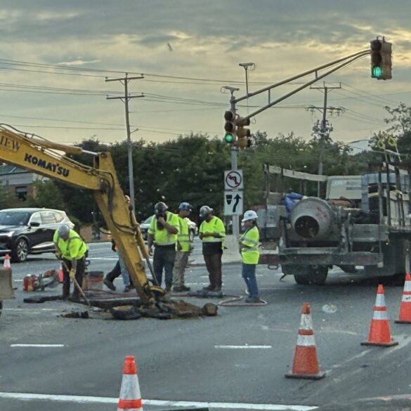 Route 37 reopens in toms river after emergency sinkhole repairs - photo licensed by shore news network.