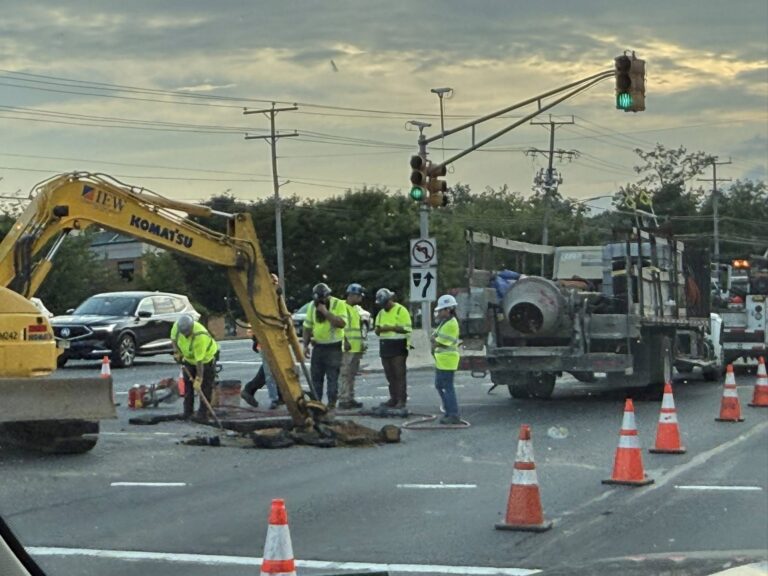 Route 37 reopens in toms river after emergency sinkhole repairs - photo licensed by shore news network.