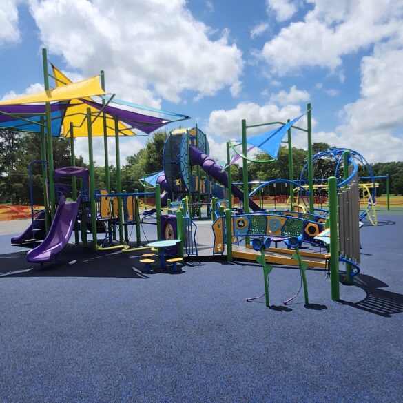 New playground opens at johnson park in jackson - photo licensed by shore news network.