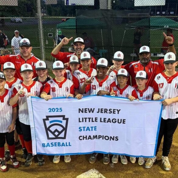 Jackson holbrook cruises past elmora to win new jersey little league state title - photo licensed by shore news network.