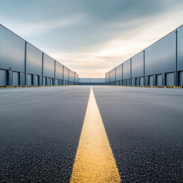 New jersey's warehouse bubble burst left many towns with empty massive buildings - photo licensed by shore news network.