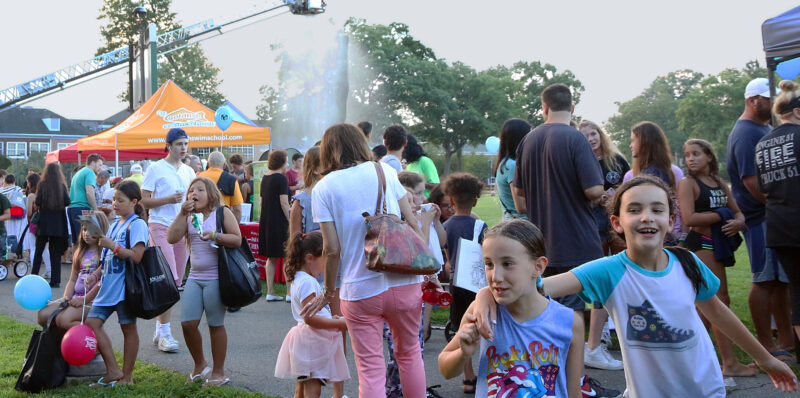 A recent National Night Out in Livingston, NJ