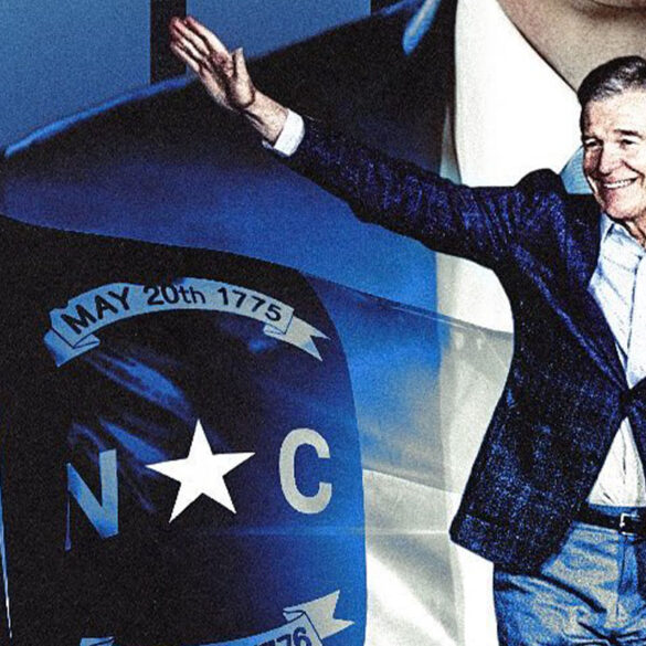 Is that a nazi salute? North carolina democrats under fire for roy cooper campaign launch pic - photo licensed by shore news network.