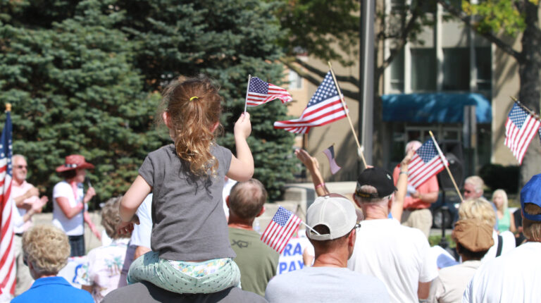Removing a pride flag is a hate crime in new jersey, but removing an american flag is not - photo licensed by shore news network.