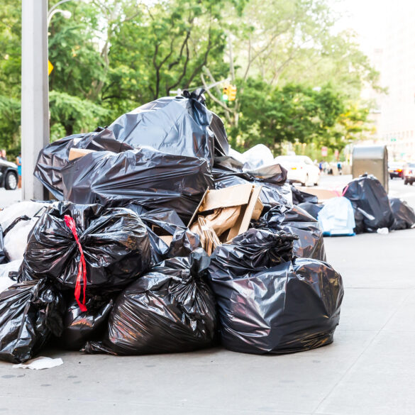 Philadelphia halts trash and recycling pickup amid city worker strike - photo licensed by shore news network.