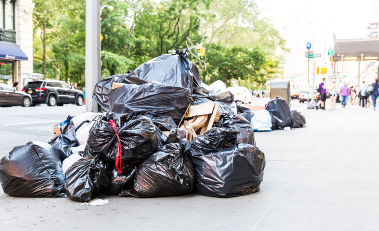Philadelphia halts trash and recycling pickup amid city worker strike - photo licensed by shore news network.