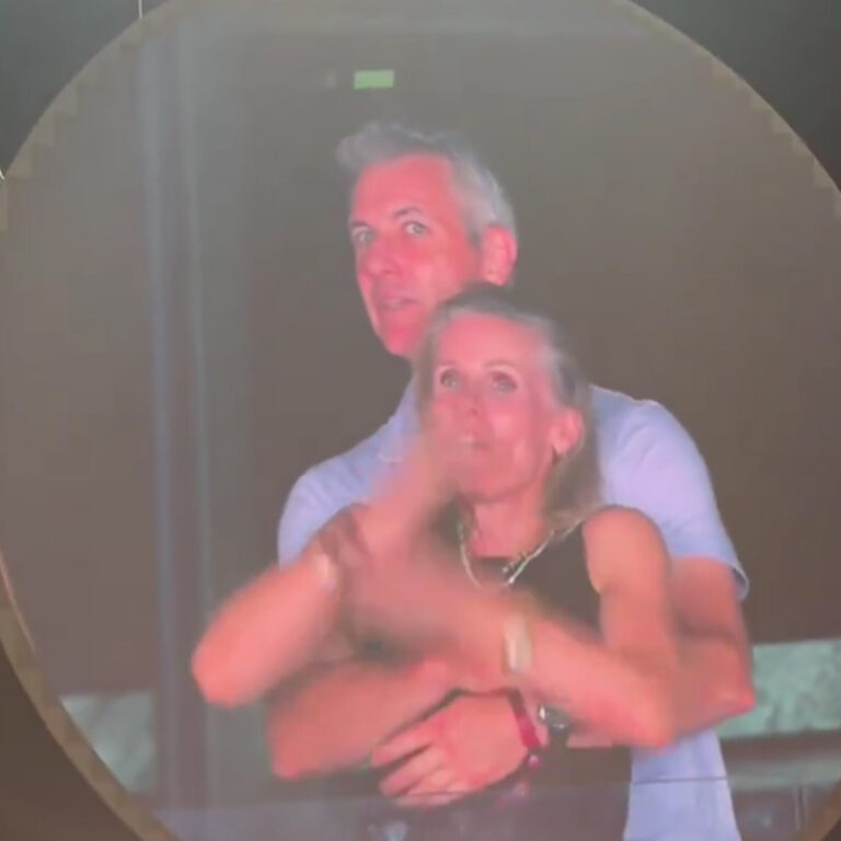 Married ceo andy byron caught on big screen with hr chief during coldplay concert as former staff slam 'toxic' culture - photo licensed by shore news network.