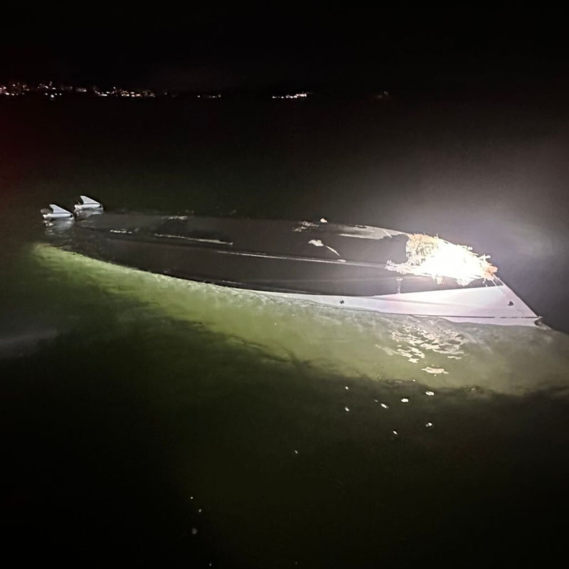 Late-night boating crash in Stamford Harbor sent four to the hospital