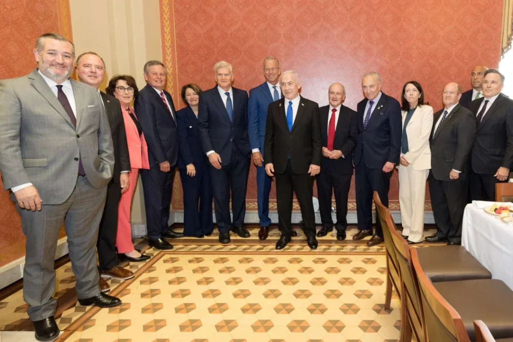 Cory Booker Meets With Gaza's Wanted War Criminal, Benjamim Netanyahu