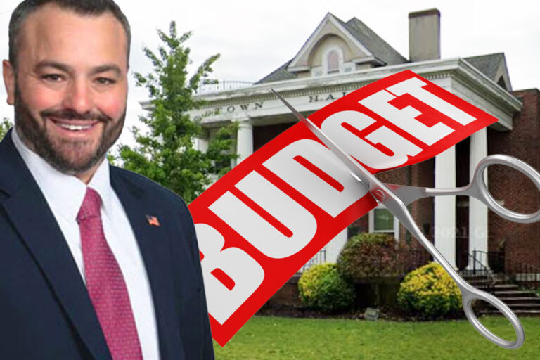 Rodrick cuts budget 9% - no municipal tax increase - photo licensed by shore news network.