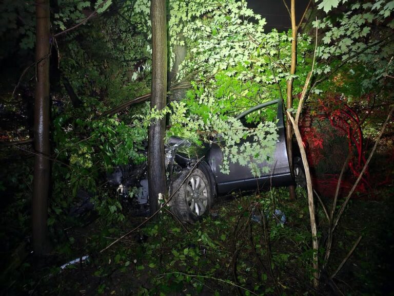 Driver hospitalized after crash on route 4 in fair lawn during wet road conditions - photo licensed by shore news network.