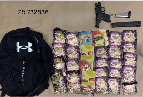 Teen and driver arrested after gun and drugs found during Glen Burnie traffic stop