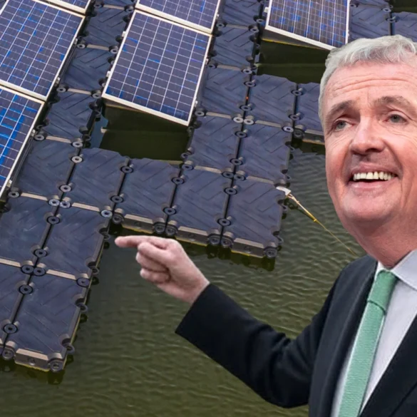 Murphy administration approves floating solar farms on drinking water reservoir, what could go wrong? - photo licensed by shore news network.