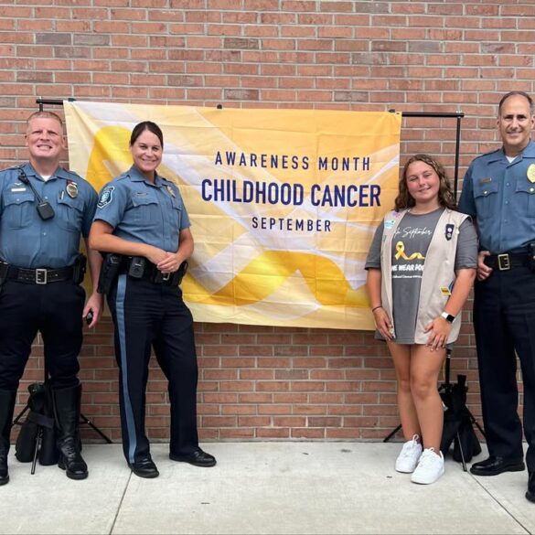 Howell teen leukemia survivor hosts blood drive with support from local police - photo licensed by shore news network.