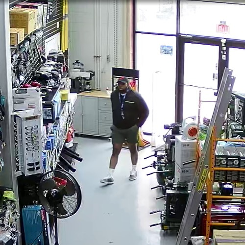 Newark thief strolls off with $3K worth of construction saws