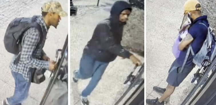DC shop ransacked by trio caught on surveillance