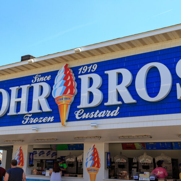 New jersey's king of boardwalk 'ice cream' is kohr's, hands down - photo licensed by shore news network.
