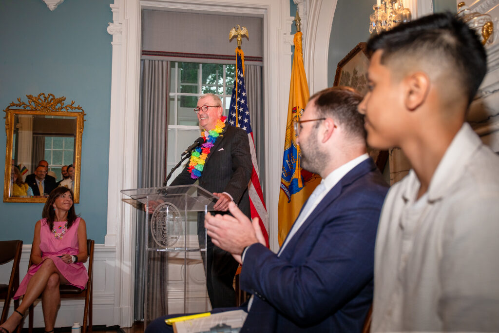Governor Shares Dance With Trans Woman at Drumthwacket Pride Reception