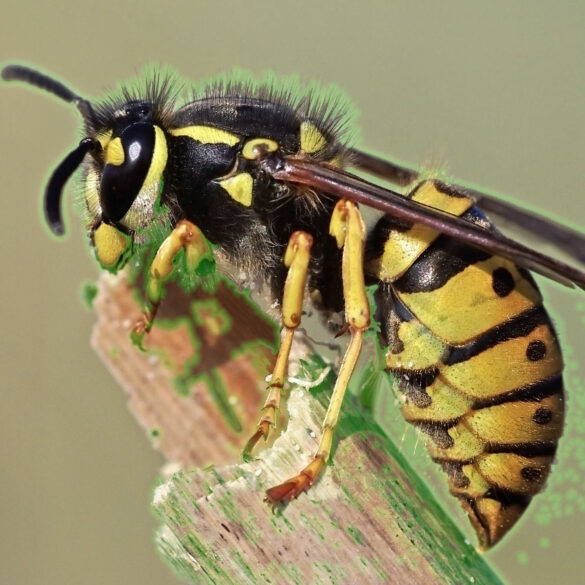 Radioactive wasp nest discovered near u. S. Nuclear waste site - photo licensed by shore news network.