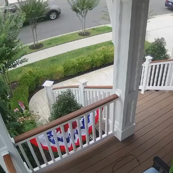 Range rover stolen from avalon driveway as police investigate caught-on-camera theft - photo licensed by shore news network.