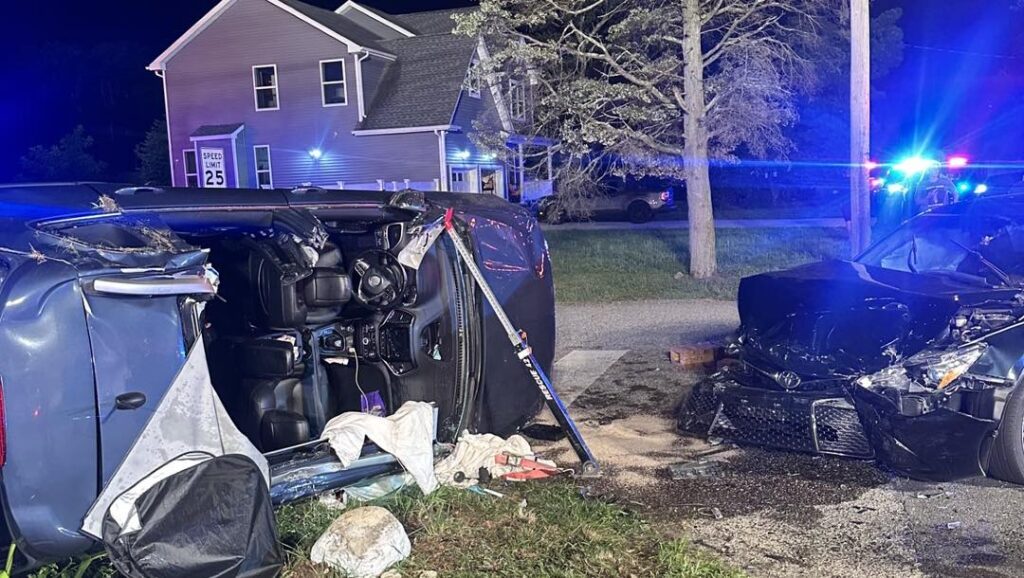 Two airlifted after Jeep overturns in Manchester Township crash