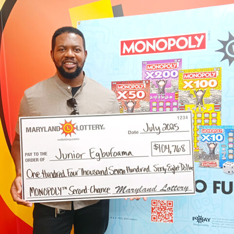 Severn man wins $104,768 in maryland lottery second-chance drawing - photo licensed by shore news network.
