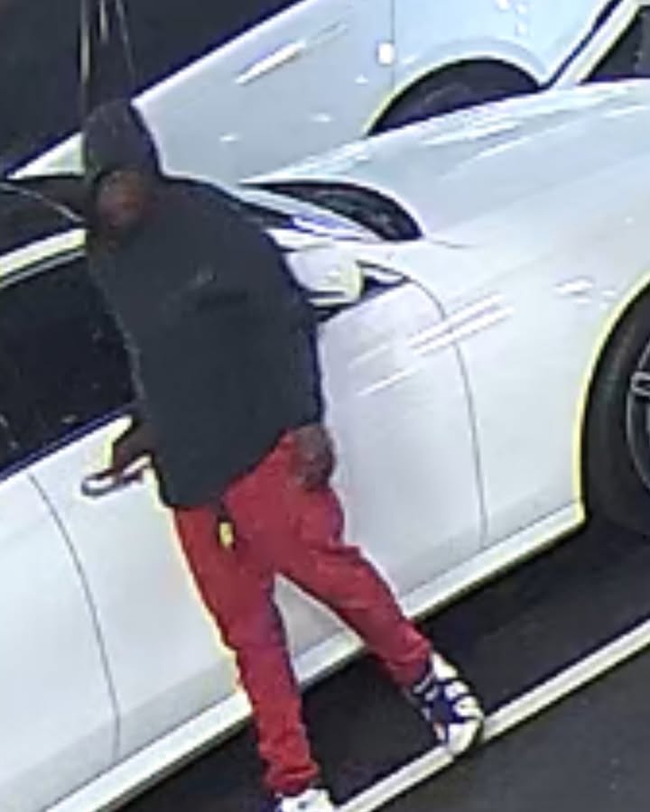 Newark police seek suspect in Vesey Street auto burglary