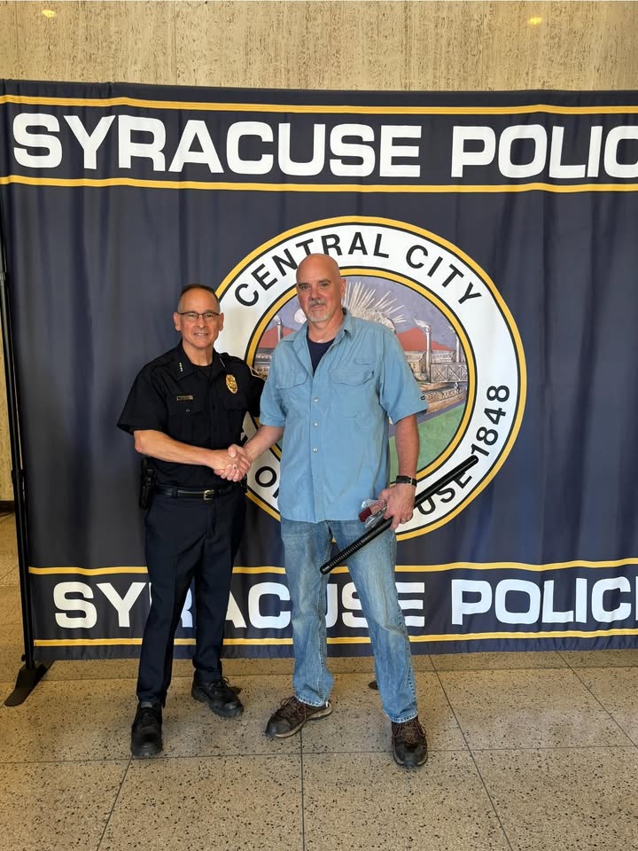 Syracuse Police Sergeant Dan Deegan retires after 37 years of service