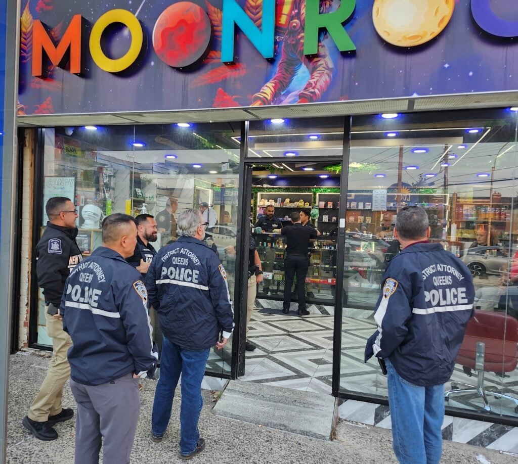 Operation Weed Whacker shuts down six illegal smoke shops in Queens with arrests and major cannabis seizures